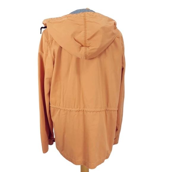 Mens Levis 
Orange Long Sleeve Coat 
Sz XL 
100% Cotton - Picture 4 of 6